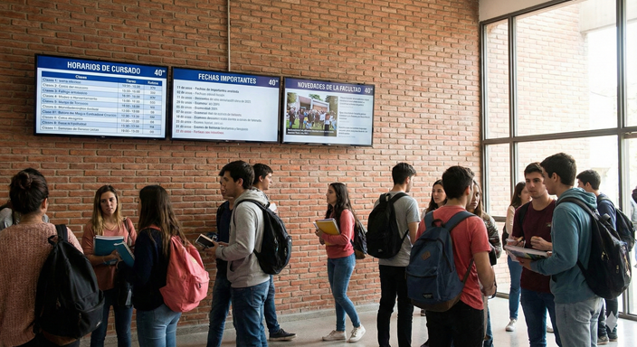 Education digital signage solution