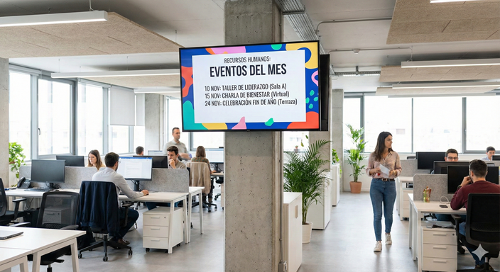 Office digital signage solution